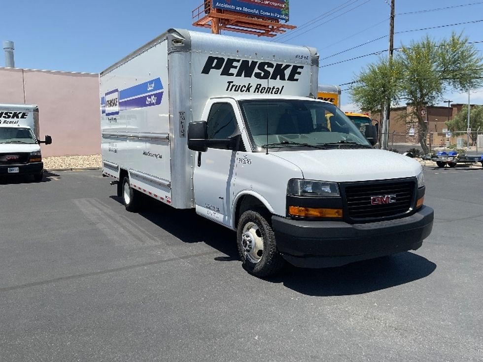 Light Duty Box Truck-Light and Medium Duty Trucks-GMC-2021-Savana G33903-Las Vegas-NV-109,485\n\t\tmiles-$ 27,500 - Image 1