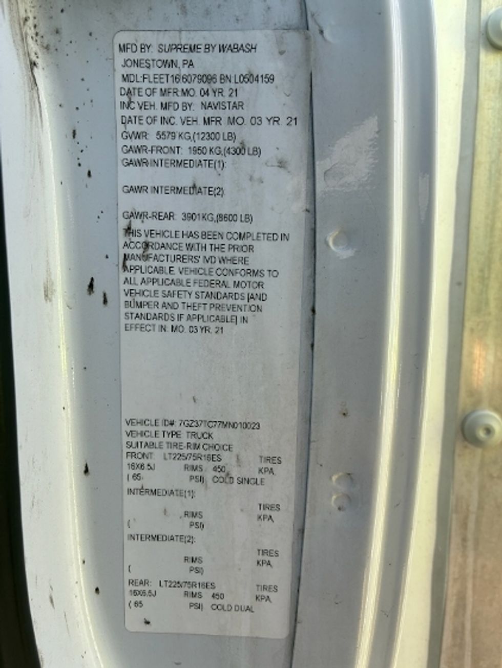 Light Duty Box Truck-Light and Medium Duty Trucks-GMC-2021-Savana G33903-Middlefield-OH-100,192\n\t\tmiles-$ 29,000 - Image 25