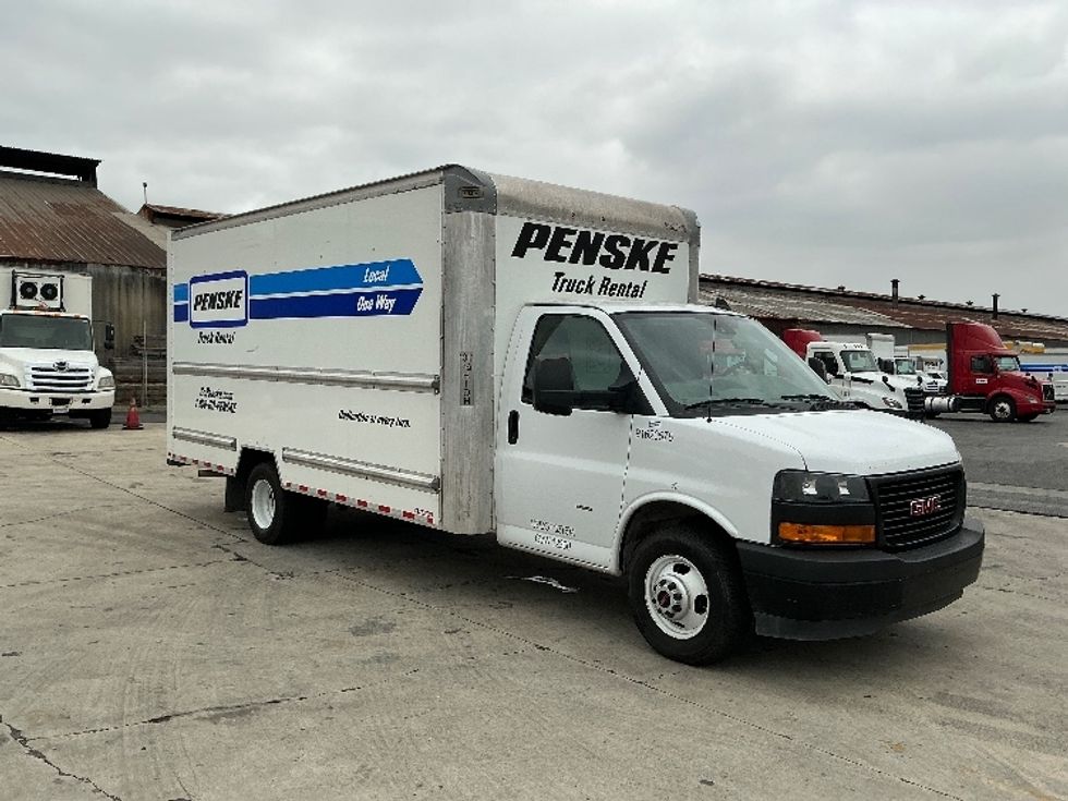 Light Duty Box Truck-Light and Medium Duty Trucks-GMC-2021-Savana G33903-Ontario-CA-74,749\n\t\tmiles-$ 33,500 - Image 1