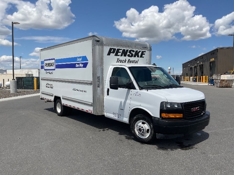 Light Duty Box Truck-Light and Medium Duty Trucks-GMC-2021-Savana G33903-Pasco-WA-72,645\n\t\tmiles-$ 35,000 - Image 1