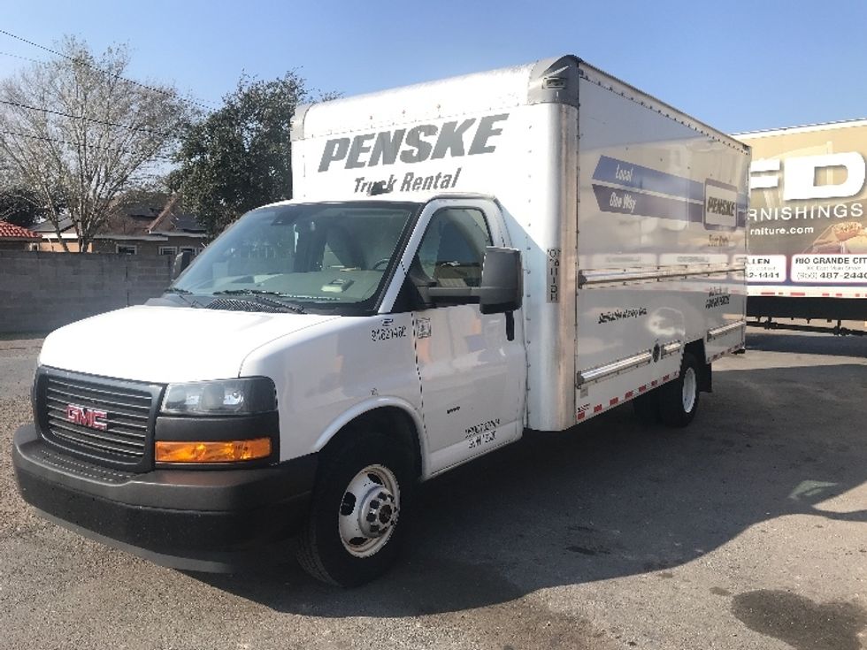 Light Duty Box Truck-Light and Medium Duty Trucks-GMC-2021-Savana G33903-Pharr-TX-110,097\n\t\tmiles-$ 28,250 - Image 3