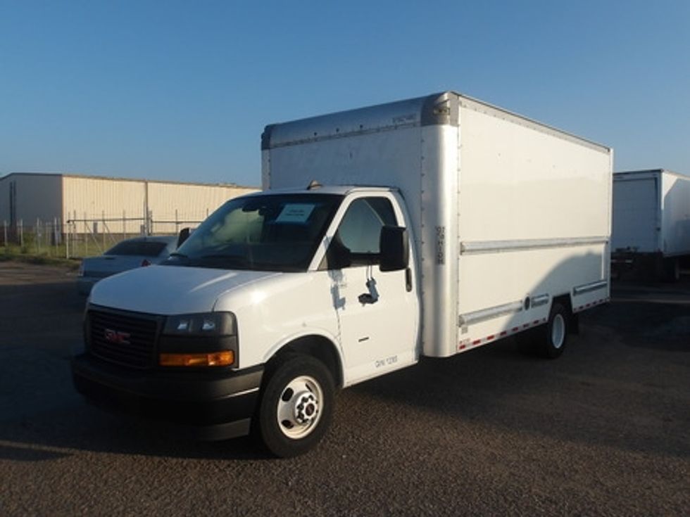 Light Duty Box Truck-Light and Medium Duty Trucks-GMC-2021-Savana G33903-Pharr-TX-110,100\n\t\tmiles-$ 26,500 - Image 1