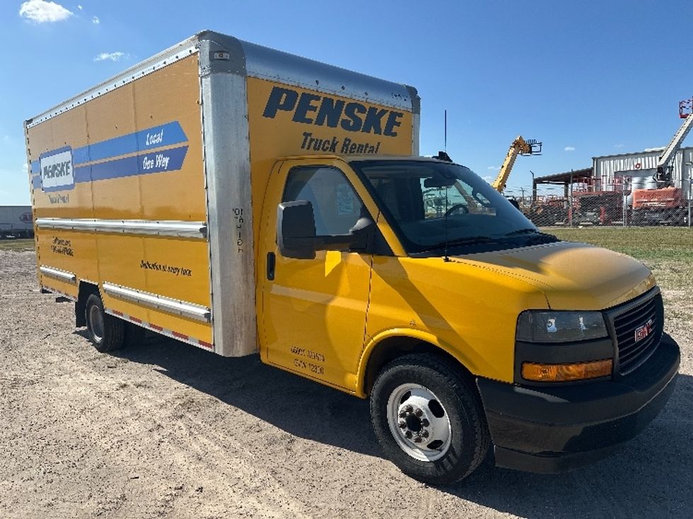 Light Duty Box Truck-Light and Medium Duty Trucks-GMC-2021-Savana G33903-Pharr-TX-78,440\n\t\tmiles-$ 27,500 - Image 1