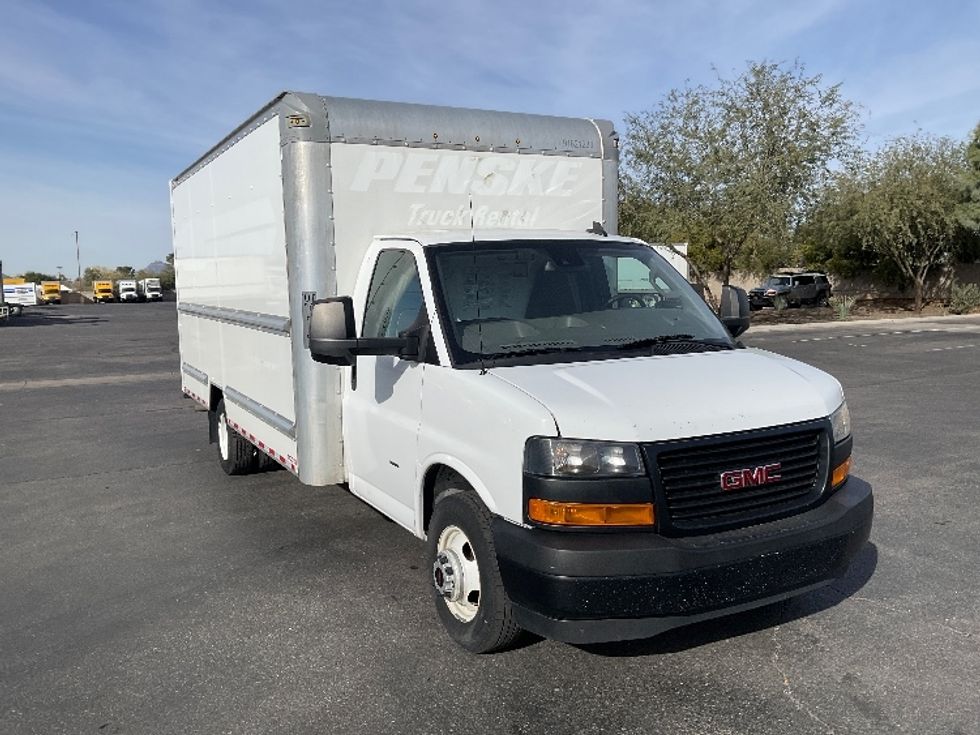 Light Duty Box Truck-Light and Medium Duty Trucks-GMC-2021-Savana G33903-Phoenix-AZ-105,010\n\t\tmiles-$ 26,750 - Image 1