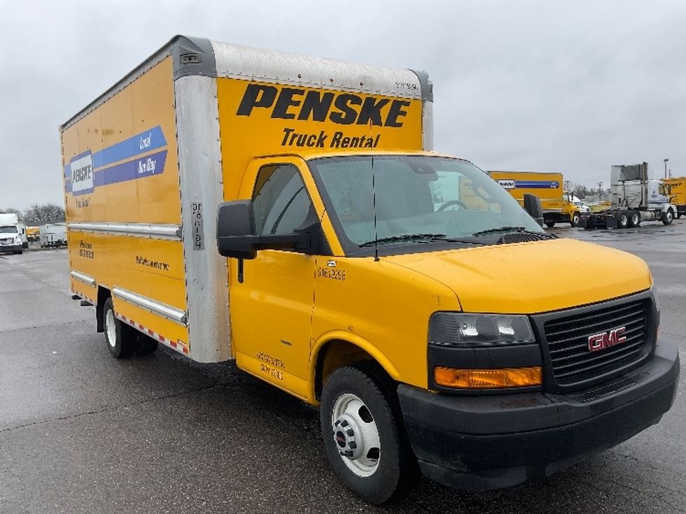 Light Duty Box Truck-Light and Medium Duty Trucks-GMC-2021-Savana G33903-Plymouth-MI-80,860\n\t\tmiles-$ 28,250 - Image 1