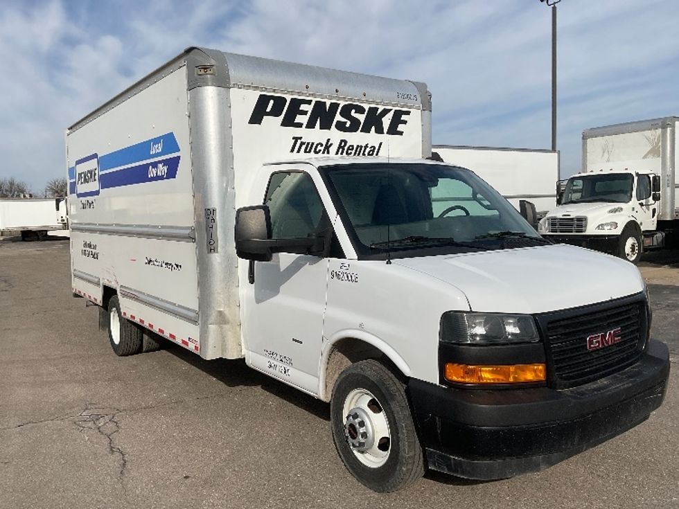 Light Duty Box Truck-Light and Medium Duty Trucks-GMC-2021-Savana G33903-Plymouth-MI-96,994\n\t\tmiles-$ 29,500 - Image 1