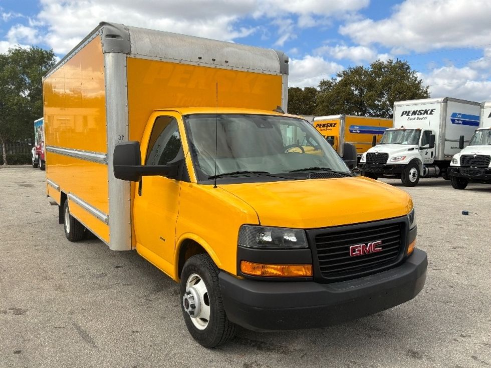 Light Duty Box Truck-Light and Medium Duty Trucks-GMC-2021-Savana G33903-Pompano Beach-FL-106,944\n\t\tmiles-$ 23,750 - Image 1