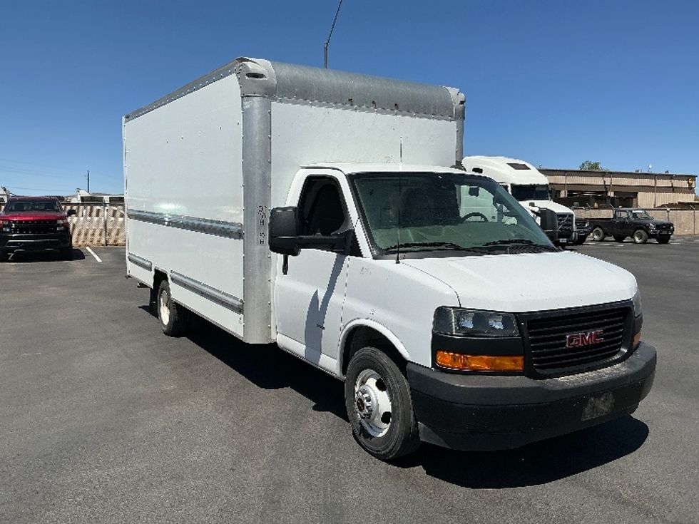 Light Duty Box Truck-Light and Medium Duty Trucks-GMC-2021-Savana G33903-Prescott Valley-AZ-74,080\n\t\tmiles-$ 13,500 - Image 1