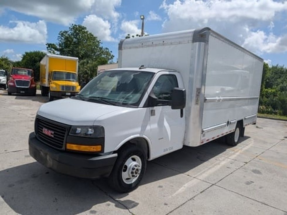 Light Duty Box Truck-Light and Medium Duty Trucks-GMC-2021-Savana G33903-Sarasota-FL-87,480\n\t\tmiles-$ 31,250 - Image 1