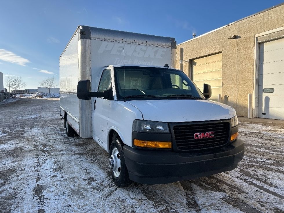 Light Duty Box Truck-Light and Medium Duty Trucks-GMC-2021-Savana G33903-Sioux Falls-SD-104,012\n\t\tmiles-$ 28,750 - Image 1