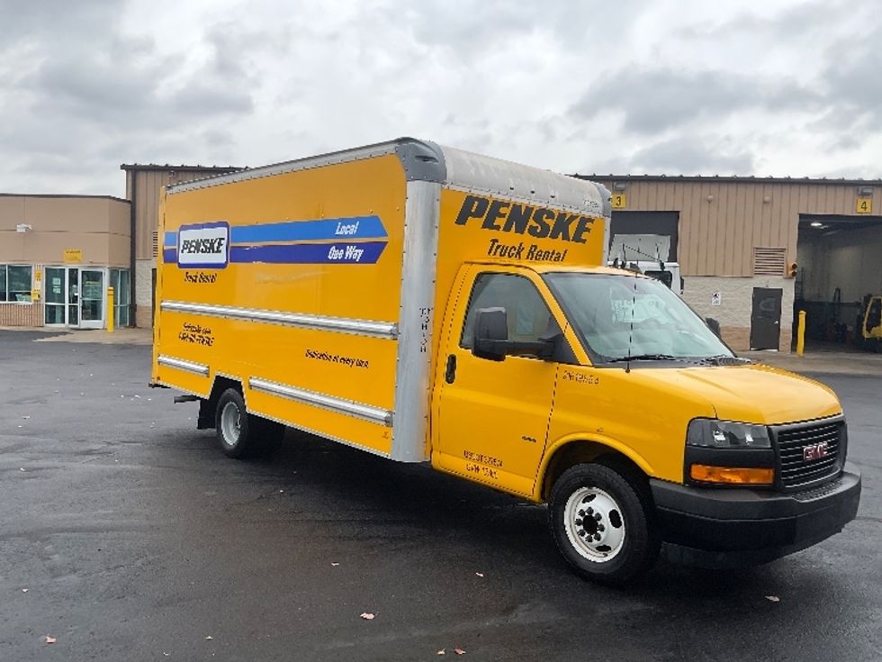 Light Duty Box Truck-Light and Medium Duty Trucks-GMC-2021-Savana G33903-South Bend-IN-129,614\n\t\tmiles-$ 21,750 - Image 1