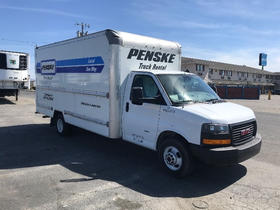 Light Duty Box Truck-Light and Medium Duty Trucks-GMC-2021-Savana G33903-Spokane Valley-WA-107,991\n\t\tmiles-$ 28,750 - Image 1