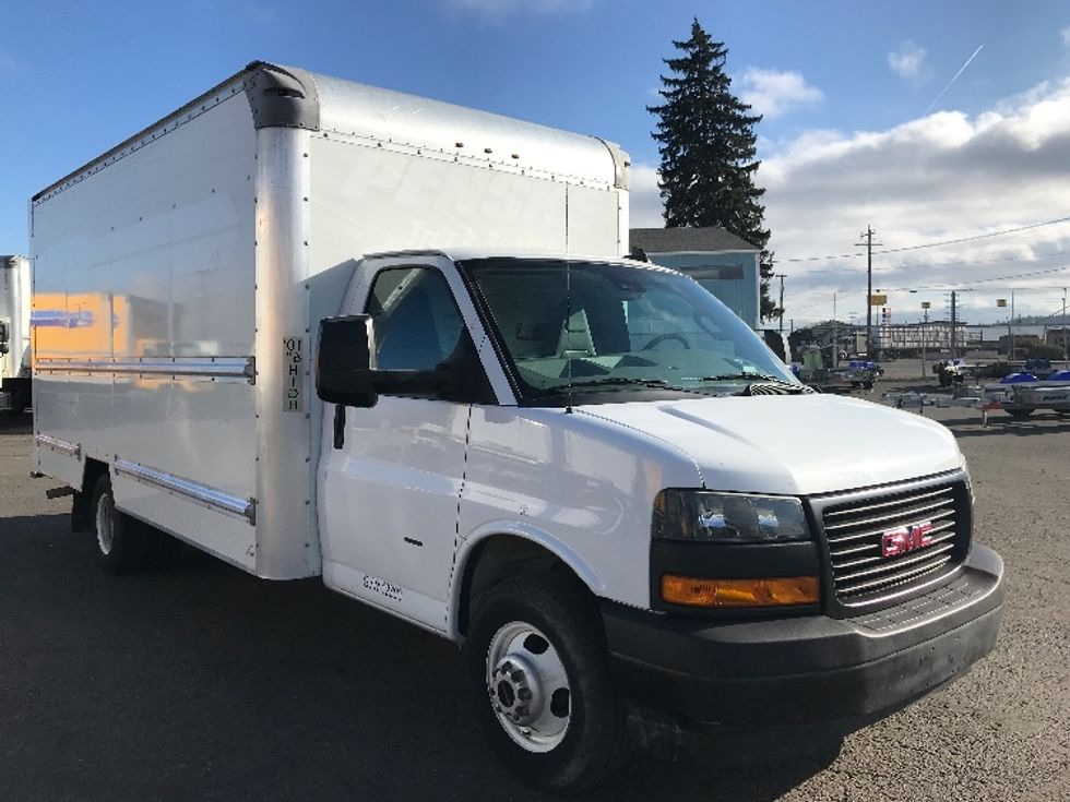 Light Duty Box Truck-Light and Medium Duty Trucks-GMC-2021-Savana G33903-Spokane Valley-WA-109,466\n\t\tmiles-$ 23,250 - Image 1