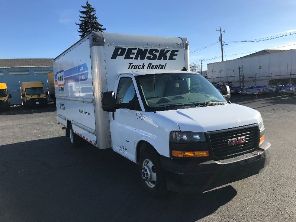 Light Duty Box Truck-Light and Medium Duty Trucks-GMC-2021-Savana G33903-Spokane Valley-WA-88,382\n\t\tmiles-$ 32,000 - Image 1