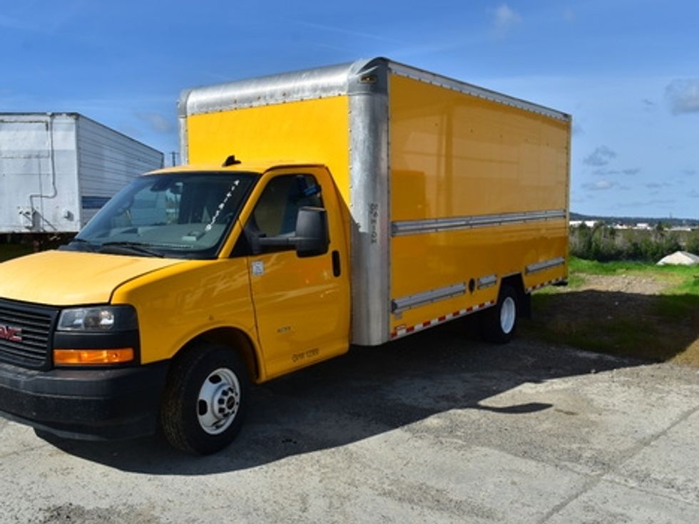 Light Duty Box Truck-Light and Medium Duty Trucks-GMC-2021-Savana G33903-Spokane Valley-WA-90,738\n\t\tmiles-$ 29,500 - Image 1