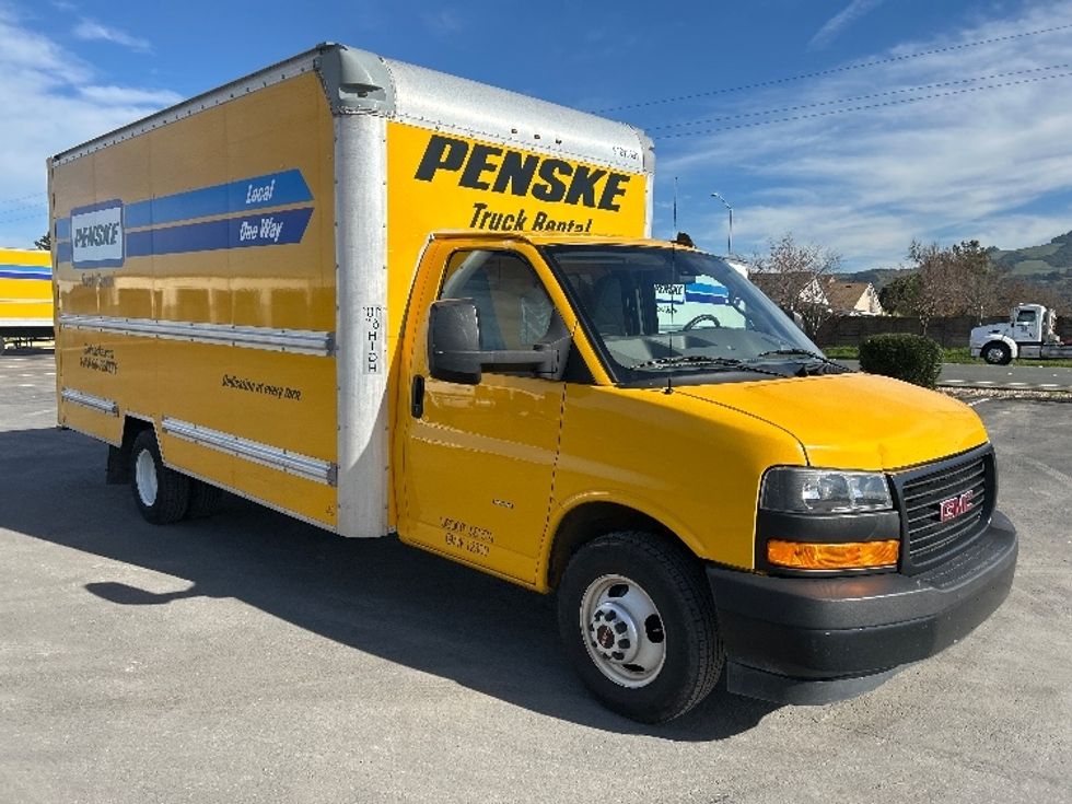 Light Duty Box Truck-Light and Medium Duty Trucks-GMC-2021-Savana G33903-West Sacramento-CA-76,448\n\t\tmiles-$ 30,500 - Image 1