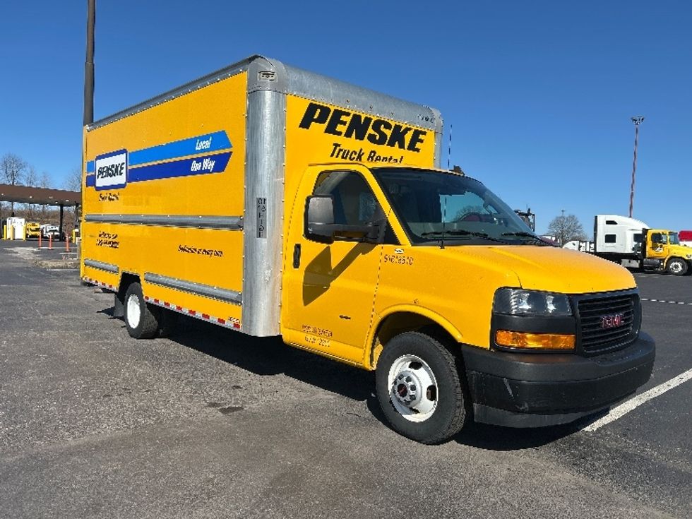 Light Duty Box Truck-Light and Medium Duty Trucks-GMC-2021-Savana G33903-White Deer-PA-86,817\n\t\tmiles-$ 26,750 - Image 1