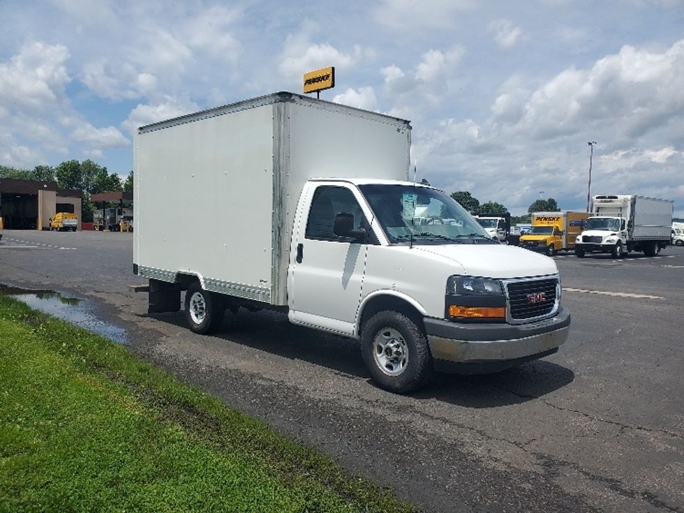 Light Duty Box Truck-Light and Medium Duty Trucks-GMC-2022-Savana G33503-White Deer-PA-141,203\n\t\tmiles-$ 23,750 - Image 1