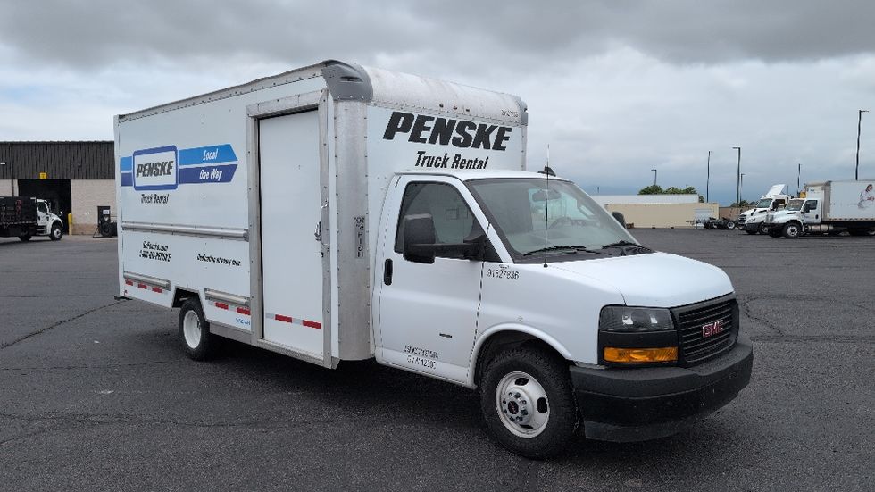Light Duty Box Truck-Light and Medium Duty Trucks-GMC-2022-Savana G33903-Colorado Springs-CO-48,414\n\t\tmiles-$ 41,250 - Image 1