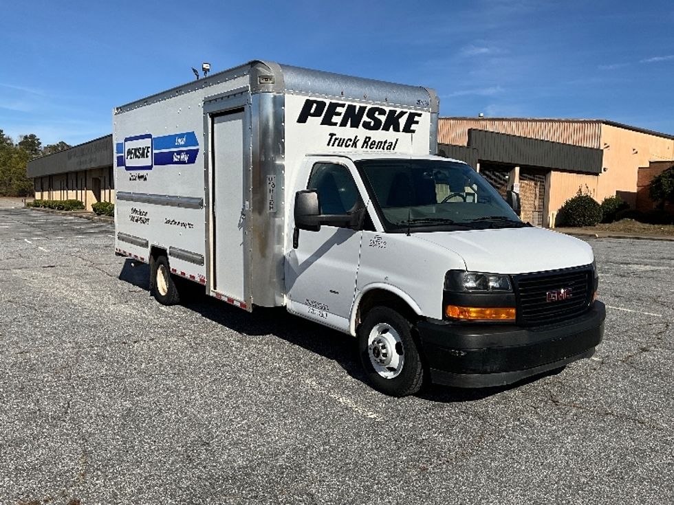 Light Duty Box Truck-Light and Medium Duty Trucks-GMC-2022-Savana G33903-Columbus-GA-70,107\n\t\tmiles-$ 46,000 - Image 1