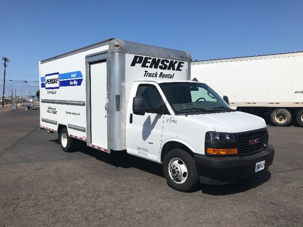 Light Duty Box Truck-Light and Medium Duty Trucks-GMC-2022-Savana G33903-Fontana-CA-30,617\n\t\tmiles-$ 47,000 - Image 1
