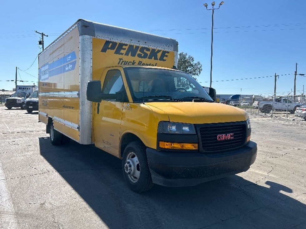 Light Duty Box Truck-Light and Medium Duty Trucks-GMC-2022-Savana G33903-Fontana-CA-97,590\n\t\tmiles-$ 30,000 - Image 1