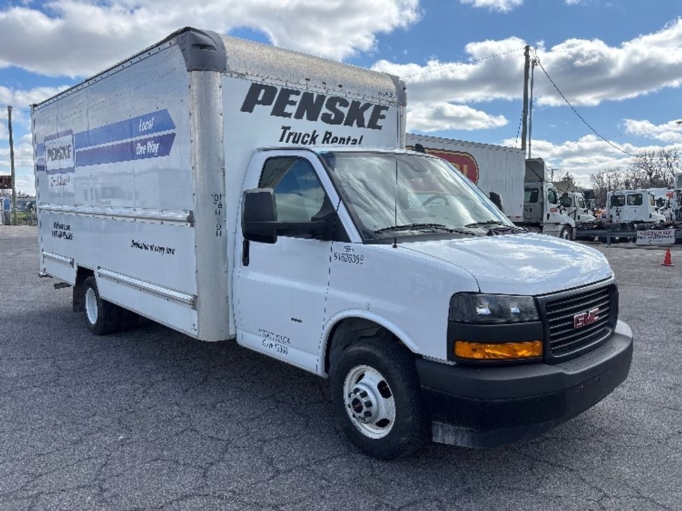Light Duty Box Truck-Light and Medium Duty Trucks-GMC-2022-Savana G33903-Fort Wayne-IN-89,480\n\t\tmiles-$ 33,750 - Image 1