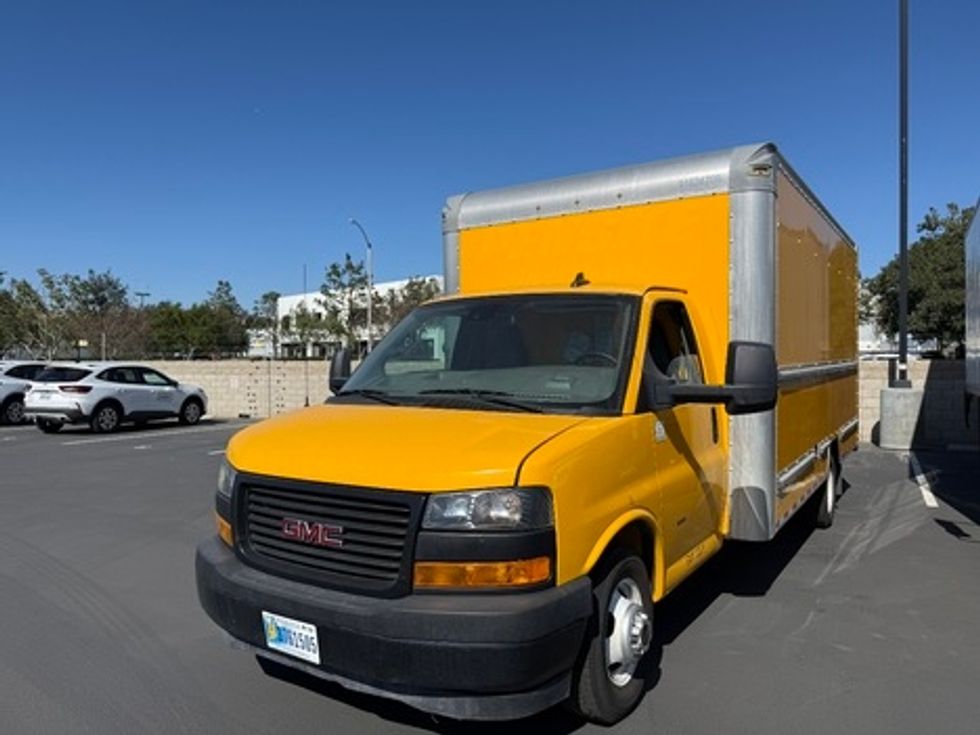 Light Duty Box Truck-Light and Medium Duty Trucks-GMC-2022-Savana G33903-Jurupa Valley-CA-103,575\n\t\tmiles-$ 31,250 - Image 1