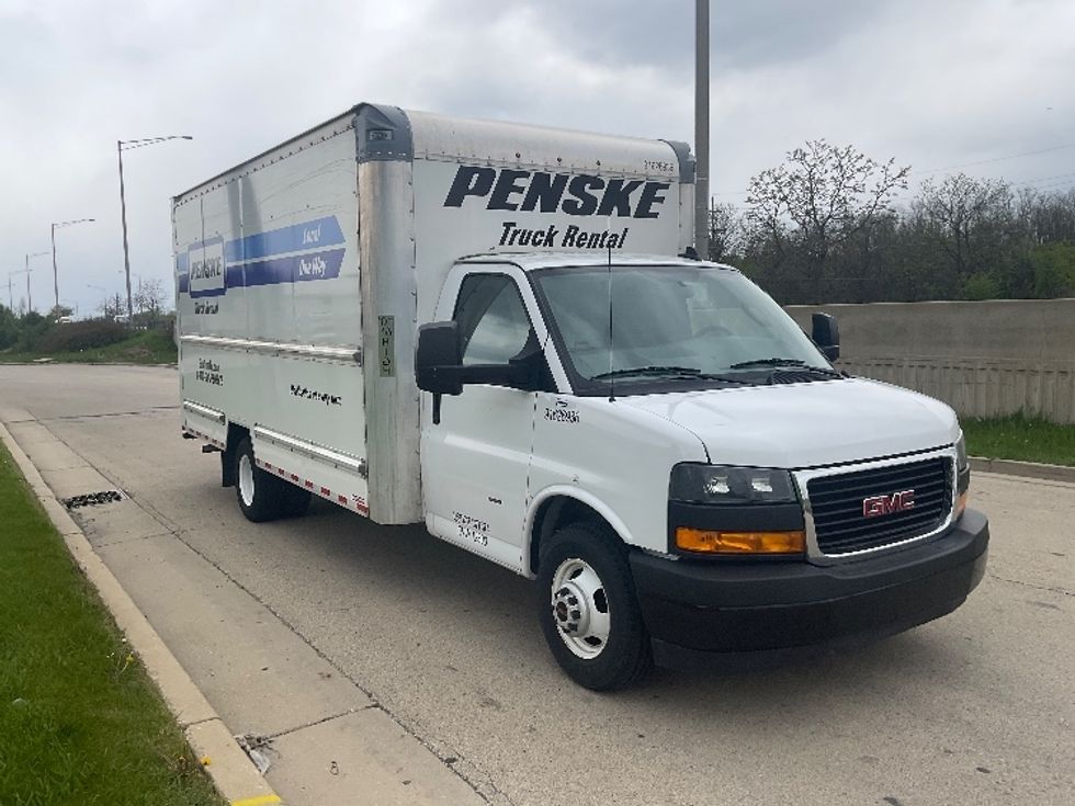 Light Duty Box Truck-Light and Medium Duty Trucks-GMC-2022-Savana G33903-La Porte-IN-92,795\n\t\tmiles-$ 30,250 - Image 1