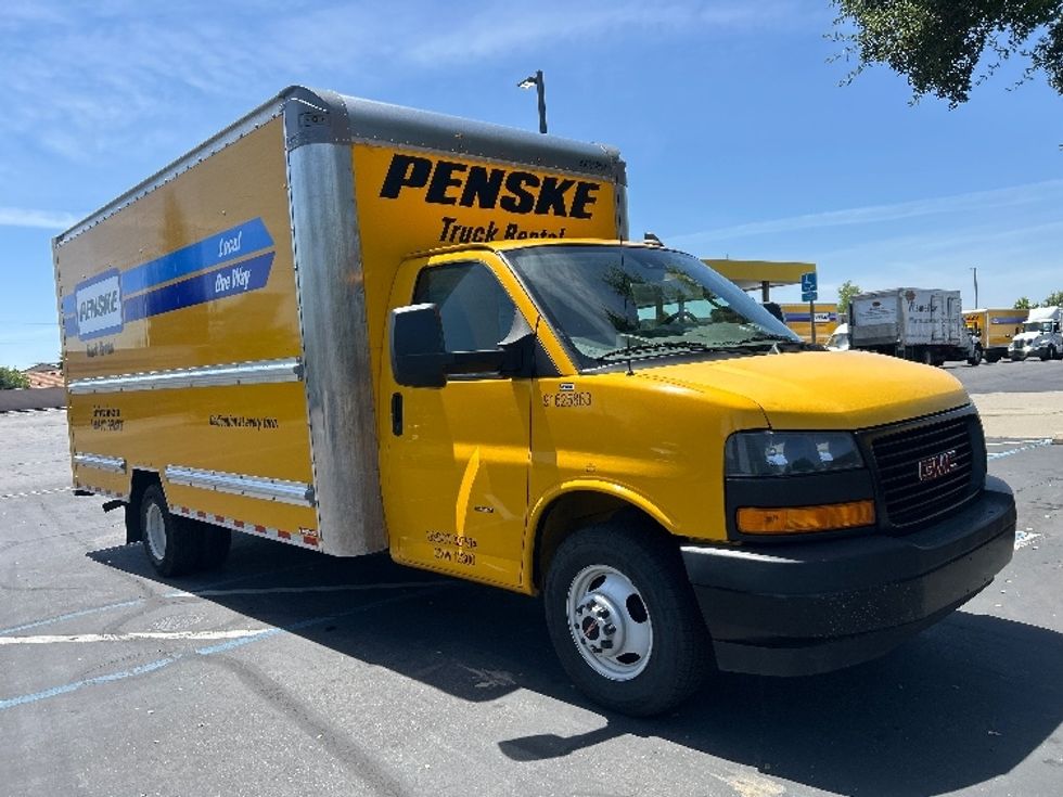 Light Duty Box Truck-Light and Medium Duty Trucks-GMC-2022-Savana G33903-Sacramento-CA-79,396\n\t\tmiles-$ 29,750 - Image 1
