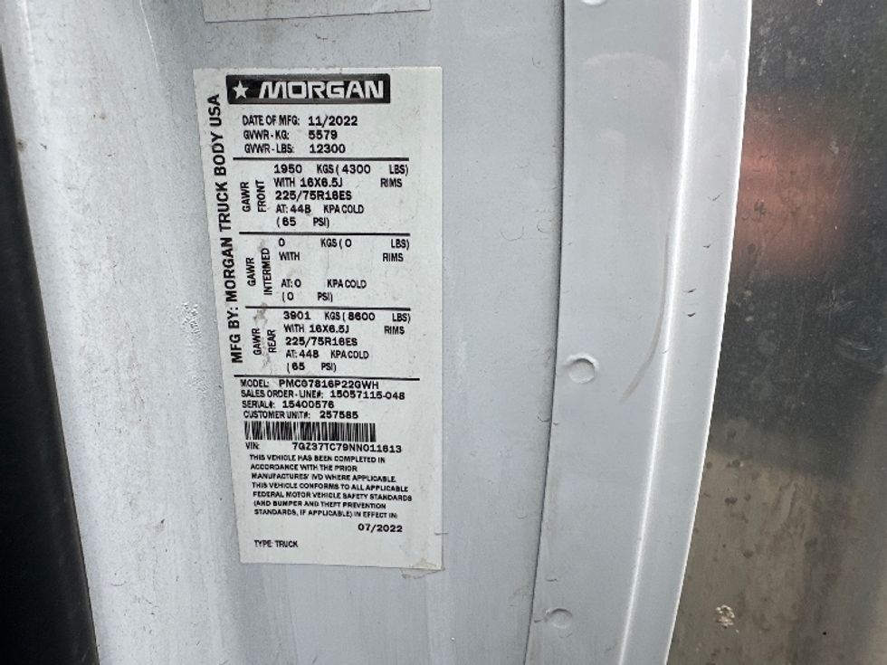 Light Duty Box Truck-Light and Medium Duty Trucks-GMC-2022-Savana G33903-Sturtevant-WI-34,158\n\t\tmiles-$ 43,000 - Image 25