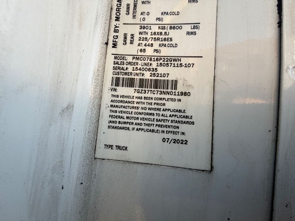 Light Duty Box Truck-Light and Medium Duty Trucks-GMC-2022-Savana G33903-Sturtevant-WI-36,685\n\t\tmiles-$ 42,750 - Image 15