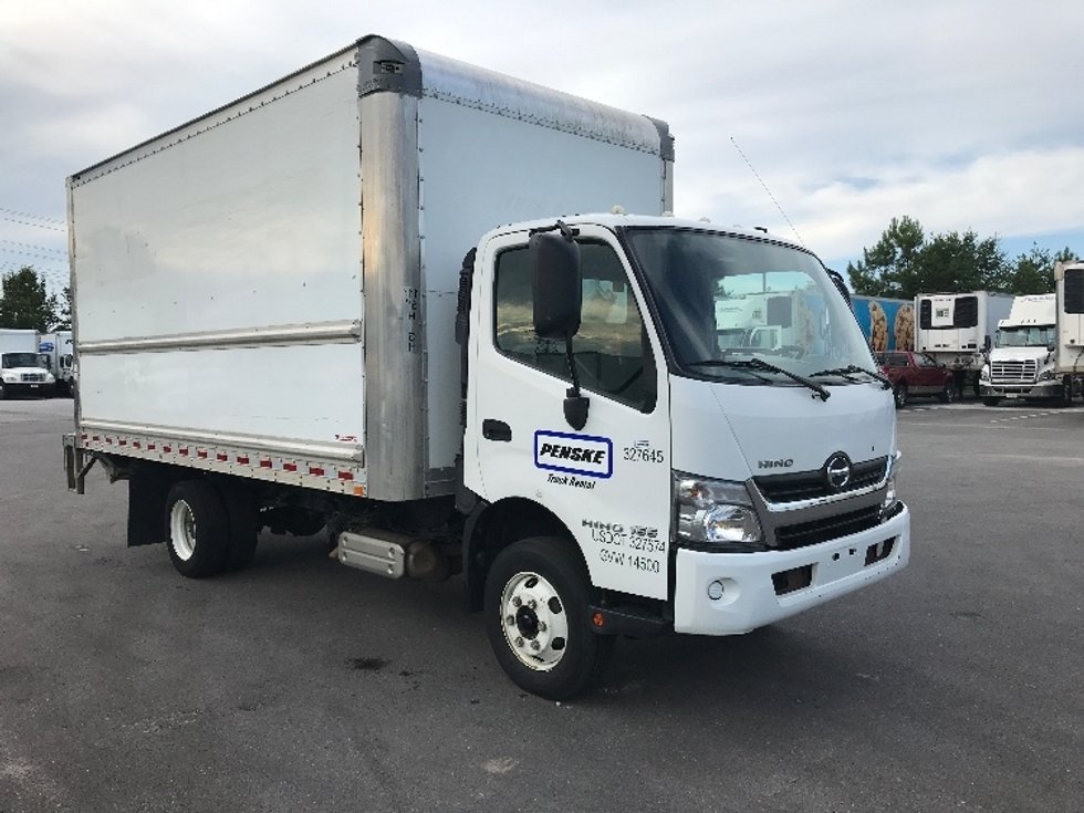 Used Hino Light Duty Box Trucks for Sale Penske Used Trucks