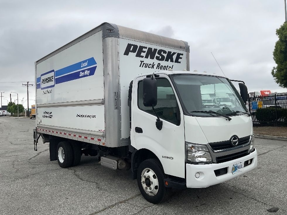 Light Duty Box Truck-Light and Medium Duty Trucks-Hino-2020-155-Carson-CA-87,090\n\t\tmiles-$ 46,750 - Image 1