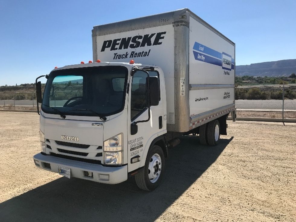 2018 Isuzu NPR EFI Light Duty Box Truck