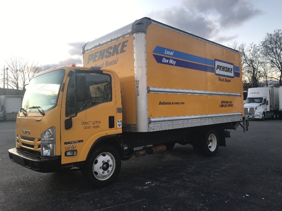 2018 Isuzu NPR EFI Light Duty Box Truck