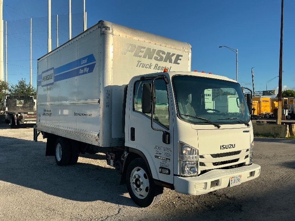 Light Duty Box Truck-Light and Medium Duty Trucks-Isuzu-2018-NPR EFI-Miami-FL-94,543\n\t\tmiles-$ 35,000 - Image 1