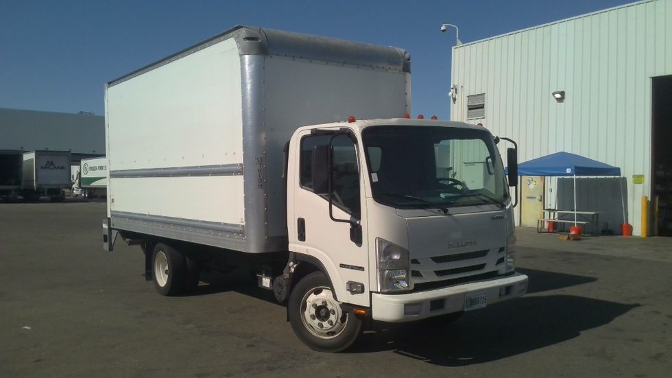 Light Duty Box Truck-Light and Medium Duty Trucks-Isuzu-2018-NPR EFI-Tracy-CA-100,270\n\t\tmiles-$ 34,500 - Image 1