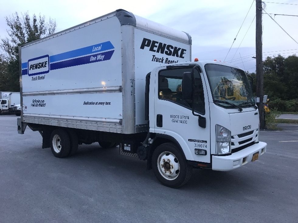 2018 Isuzu NPR EFI Light Duty Box Truck