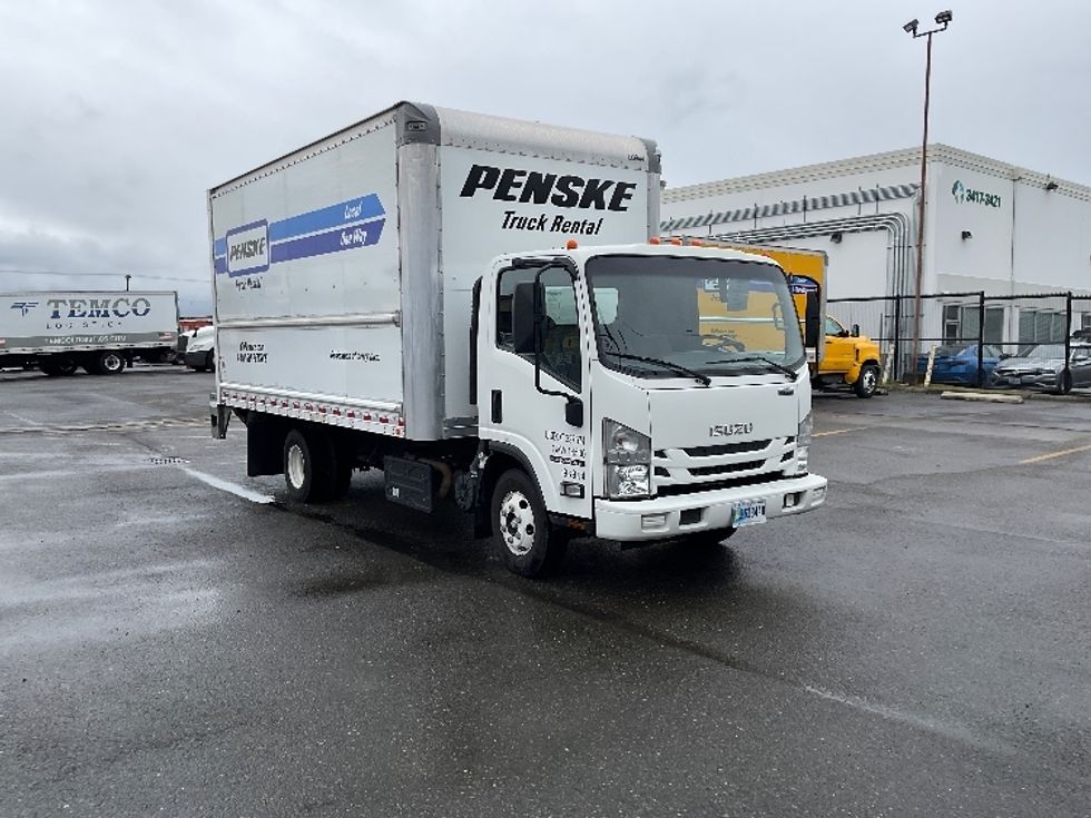 Light Duty Box Truck-Light and Medium Duty Trucks-Isuzu-2018-NPR-Kent-WA-89,247\n\t\tmiles-$ 42,250 - Image 1