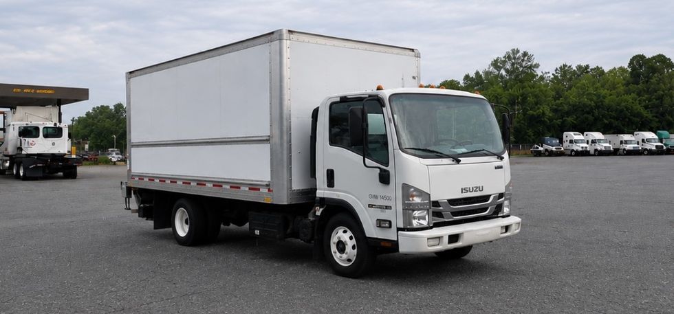 Light Duty Box Truck-Light and Medium Duty Trucks-Isuzu-2020-NPR-Concord-NC-97,787\n\t\tmiles-$ 43,500 - Image 1