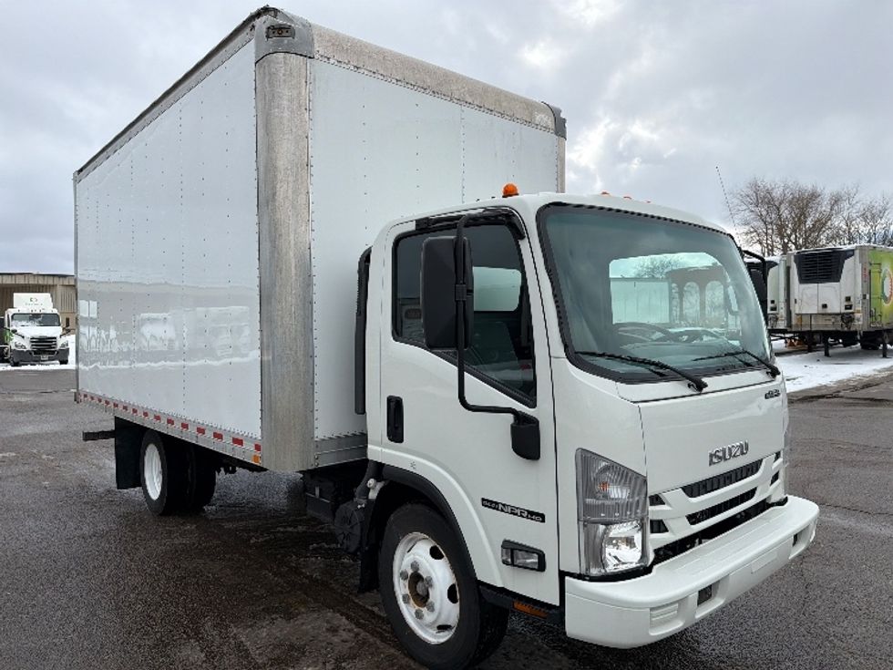 Light Duty Box Truck-Light and Medium Duty Trucks-Isuzu-2020-NPR EFI-Lansing-MI-50,069\n\t\tmiles-$ 38,500 - Image 1