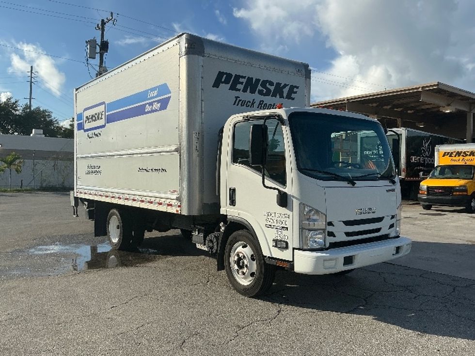 Light Duty Box Truck-Light and Medium Duty Trucks-Isuzu-2020-NPR EFI-Miami-FL-100,492\n\t\tmiles-$ 39,500 - Image 1