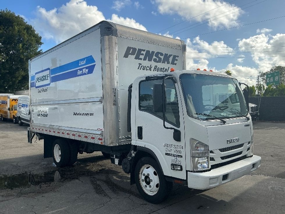 Light Duty Box Truck-Light and Medium Duty Trucks-Isuzu-2020-NPR EFI-Miami-FL-93,416\n\t\tmiles-$ 39,500 - Image 1