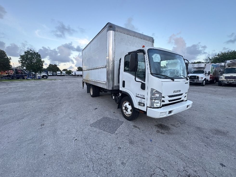 Light Duty Box Truck-Light and Medium Duty Trucks-Isuzu-2020-NPR EFI-Pompano Beach-FL-93,655\n\t\tmiles-$ 39,500 - Image 1