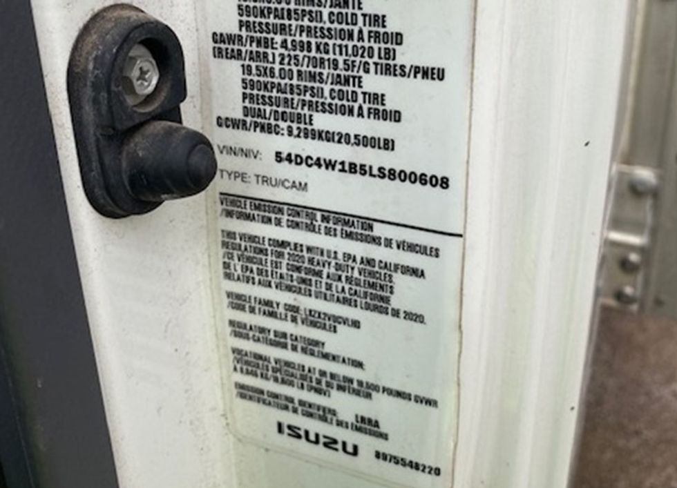 Light Duty Box Truck-Light and Medium Duty Trucks-Isuzu-2020-NPR EFI-Traverse City-MI-106,264\n\t\tmiles-$ 35,250 - Image 25