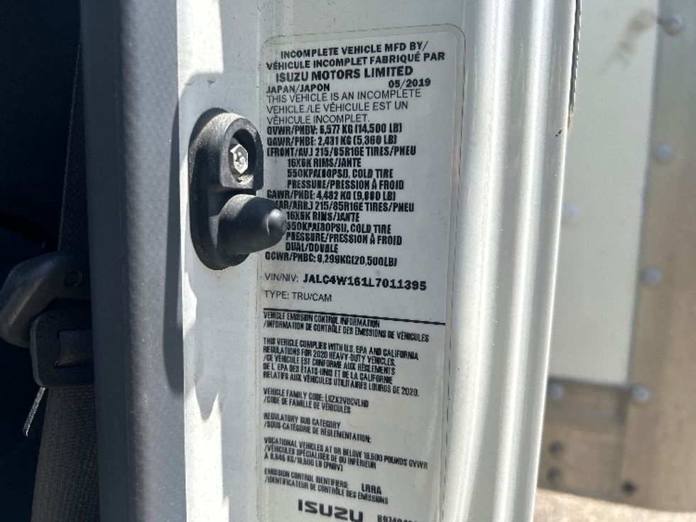 Light Duty Box Truck-Light and Medium Duty Trucks-Isuzu-2020-NPR-La Porte-IN-154,888\n\t\tmiles-$ 33,500 - Image 25