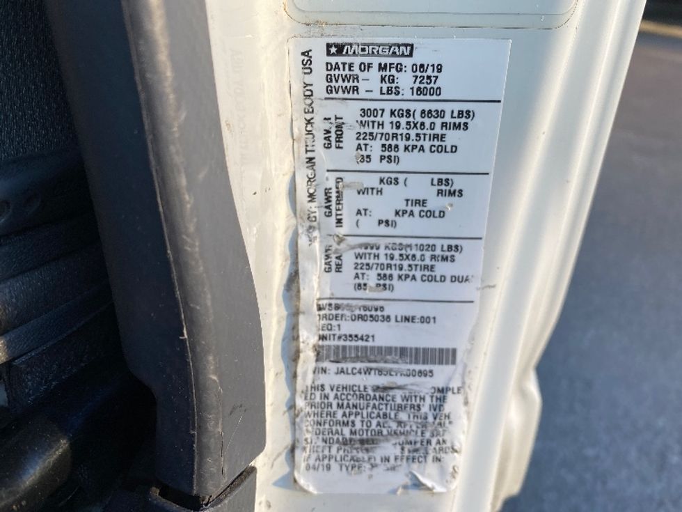 Light Duty Box Truck-Light and Medium Duty Trucks-Isuzu-2020-NPRXD-Seattle-WA-125,375\n\t\tmiles-$ 44,000 - Image 25