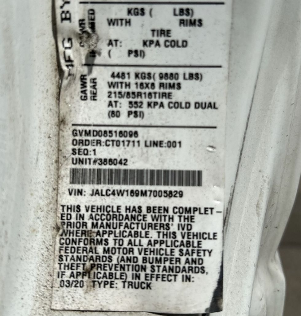 Light Duty Box Truck-Light and Medium Duty Trucks-Isuzu-2021-NPR-Chicopee-MA-218,280\n\t\tmiles-$ 23,250 - Image 27