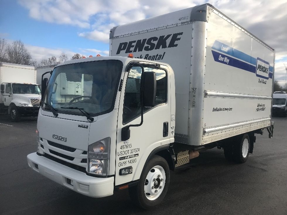 Light Duty Box Truck-Light and Medium Duty Trucks-Isuzu-2021-NPR EFI-Akron-OH-102,884\n\t\tmiles-$ 39,750 - Image 1